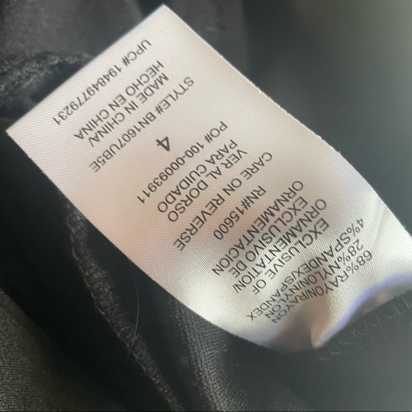 NORDSTORM Democracy AB Tech Double Zip Ponte Pants - Picture 5 of 7